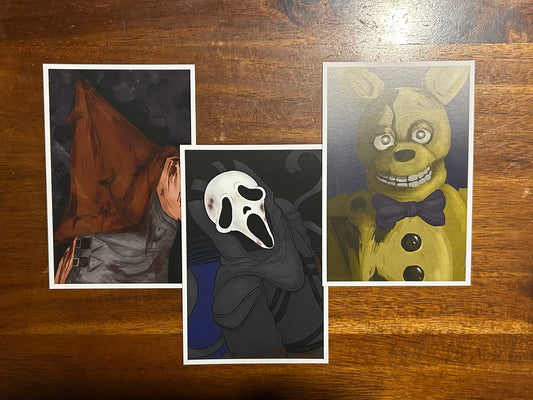 HORROR PRINTS/POSTERS